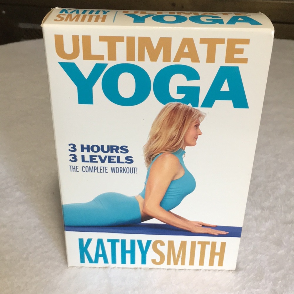 Ultimate Yoga Kathy Smith vintage 3 hours The Complete Workout DVD’s